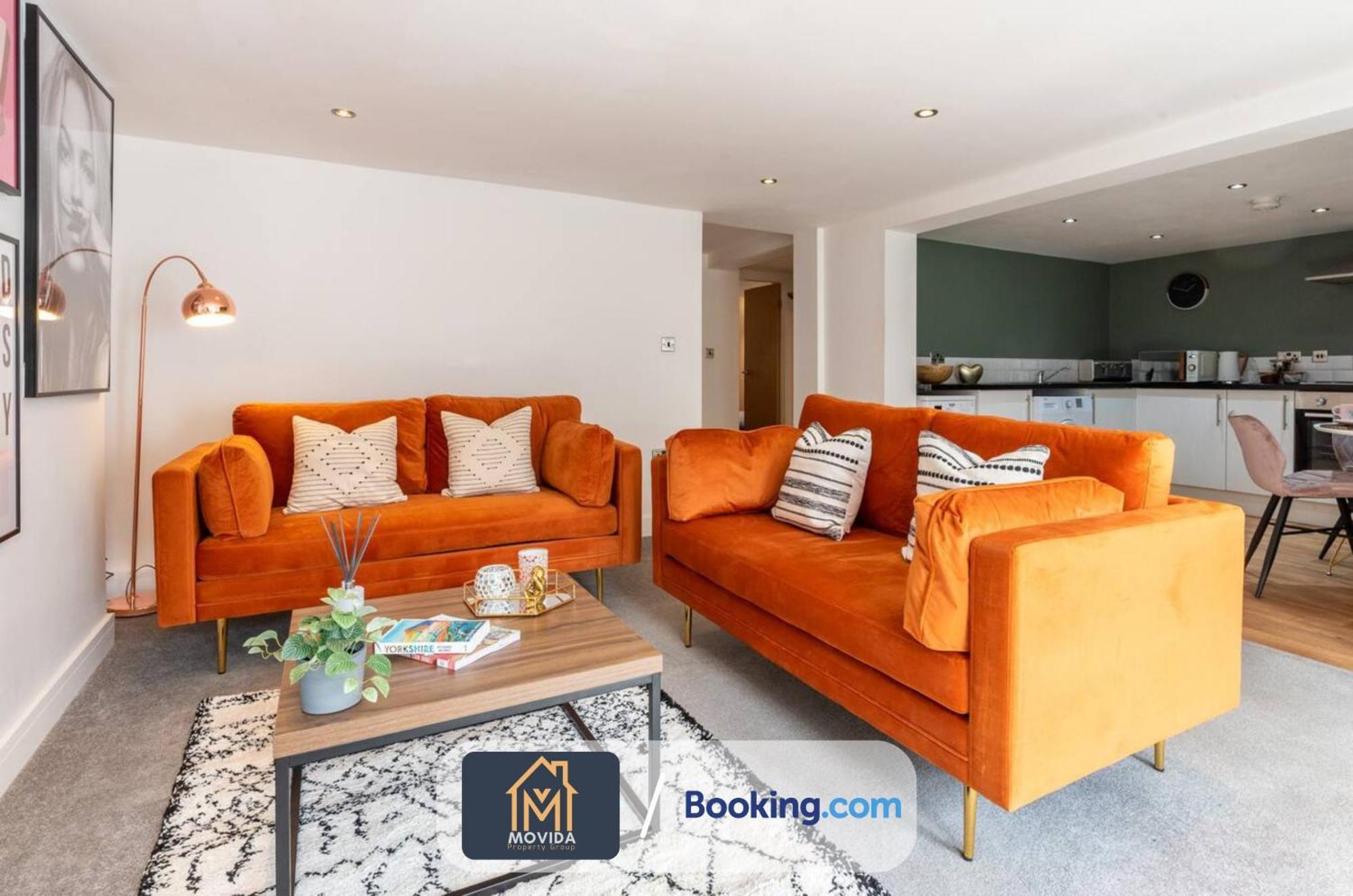 הרוגייט Stylish Two Bed Town Centre Apartment By Movida Property Group Short Lets & Serviced Accommodation With Parking מראה חיצוני תמונה